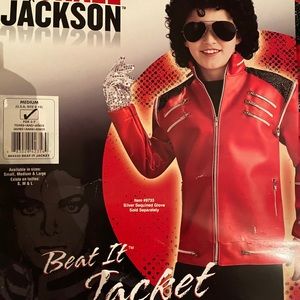 Michael Jackson Beat It Costume - Leather Jacket
